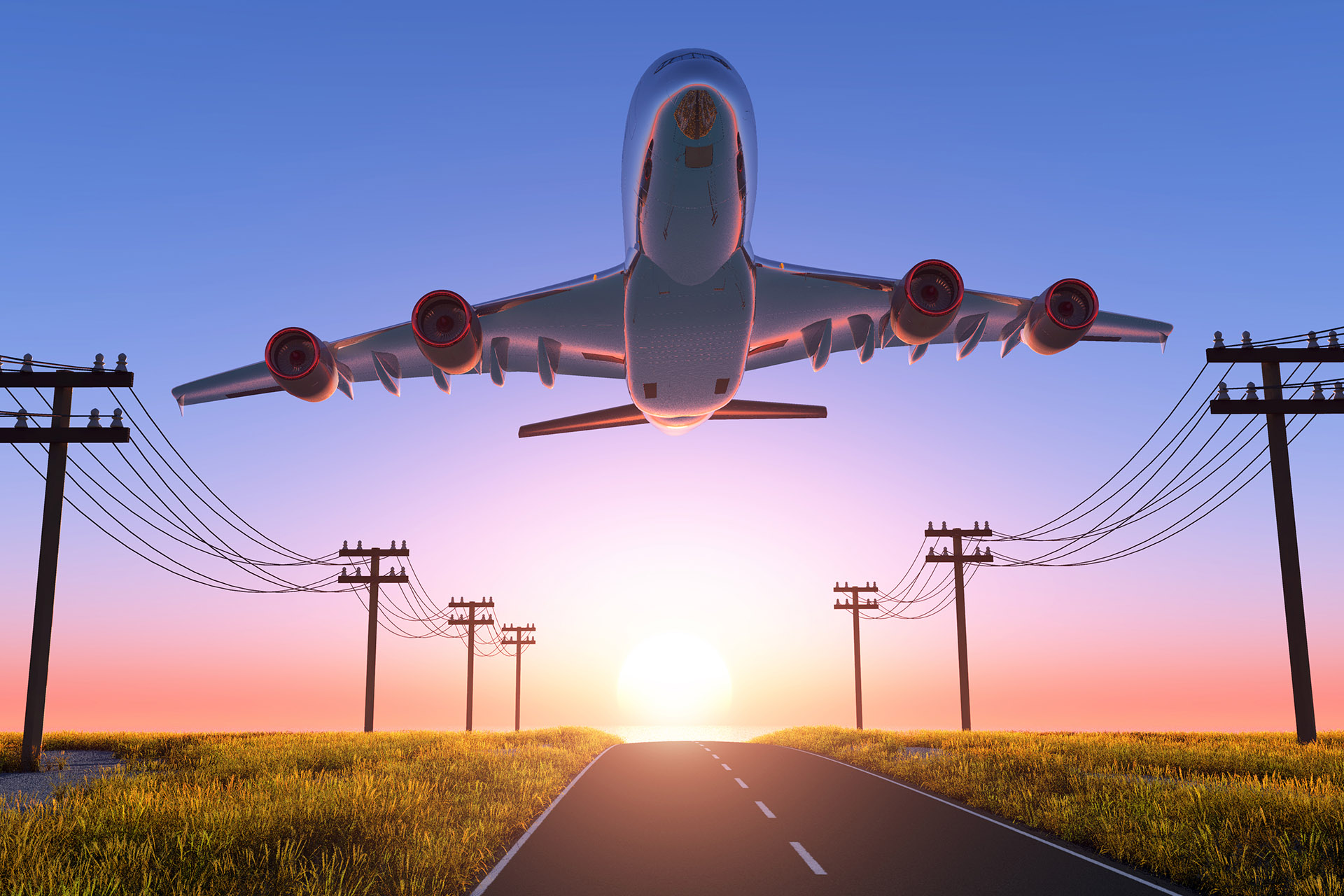 Aircraft Landing Upon Roadway During Emergency